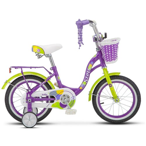 STELS Детский велосипед STELS Jolly 14 фиолетовый 9.5