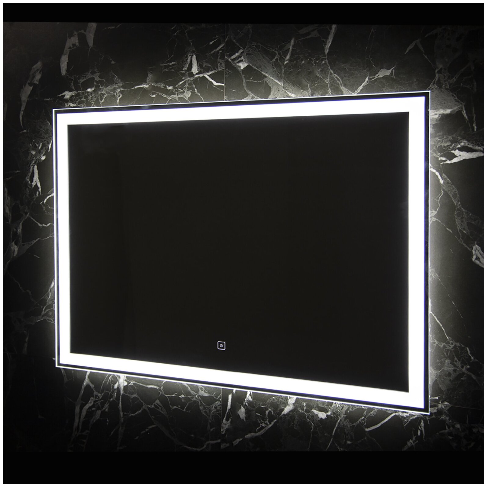 Зеркало La Tezza с LED подсветкой, сенсорный включатель с диммером, IP - 44, 800х600 (ШВ) арт. LT-Q8060-s