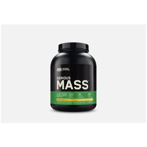 фото Гейнер optimum nutrition serious mass, 2720 г, банан