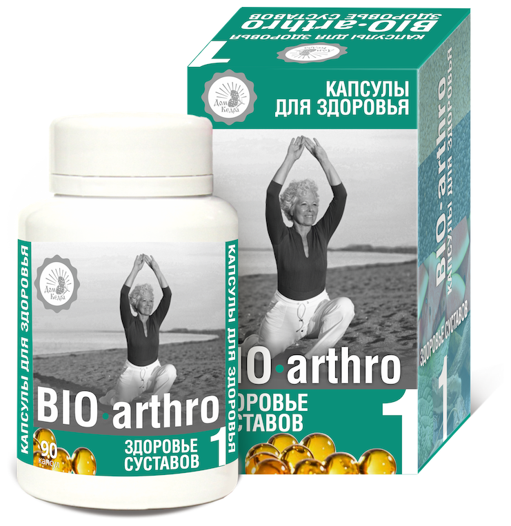 Капсулы Дом кедра BIO arthro здоровье суставов, 27 г, 90 шт.