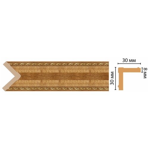 Угол DECOMASTER 116-4 ДМ (30*30*2400 мм)