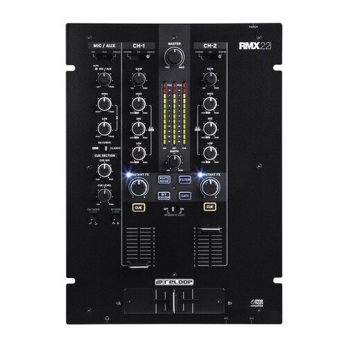 микшер reloop rmx 22i 2 channel midi mixer DJ микшерный пульт Reloop RMX-22i