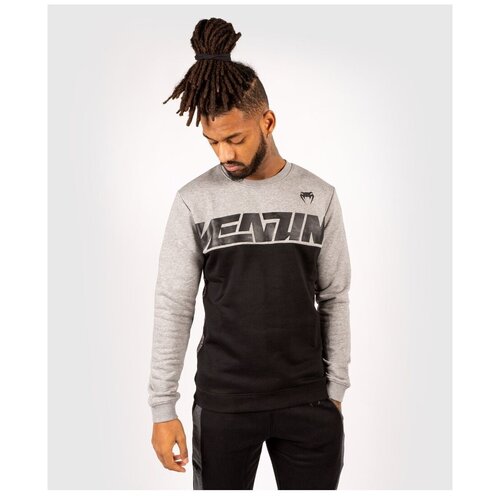 Свитшот Venum Connect Black/Dark Heather Grey XL