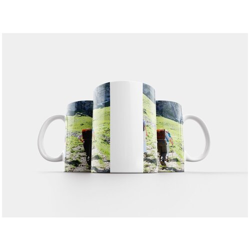 фото Кружка "ходок, рюкзак, воловья кожа" 320 мл lotsprints