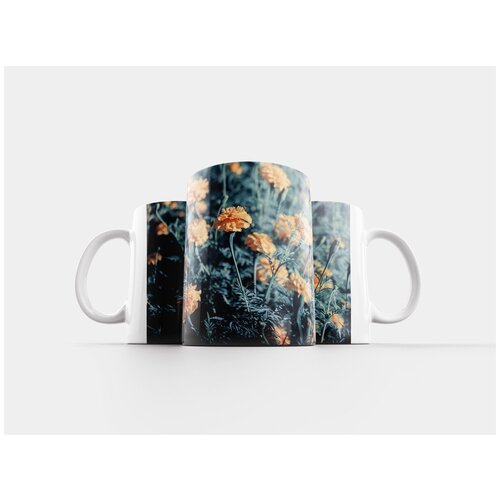 фото Кружка "цветы, площадка, цветок" 320 мл lotsprints