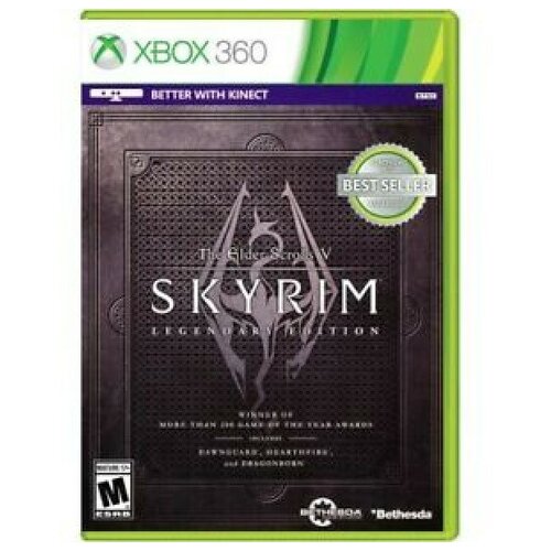 The Elder Scrolls V: Skyrim. Legendary Edition (Английская версия) (Xbox 360) бука пазл the elder scrolls v skyrim 10th anniversary 1000 элементов