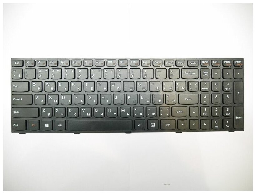 Клавиатура Lenovo G50-30 G50-45 G50-70 Z50-70 черная 1018₽