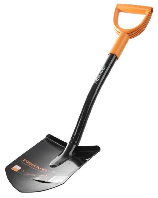 Лопата FISKARS 131417(1026667) штыковая укороченная - фотография № 3