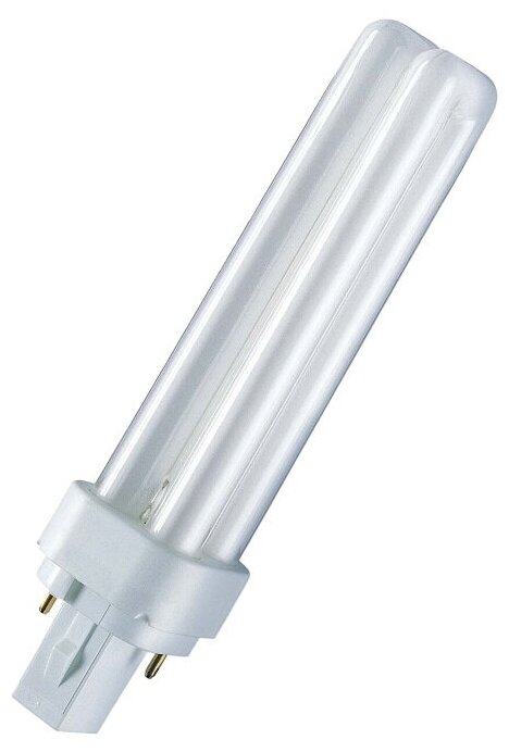 Лампа люминесцентная КЛЛ неинтегрирован. OSRAM CFL DULUX D/E 26W/840 G24Q-3