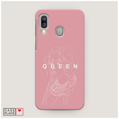 фото Чехол пластиковый samsung galaxy a40 beyonce queen набросок case place