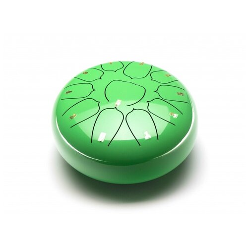 Глюкофон, 25см, Ре мажор, зеленый, Foix