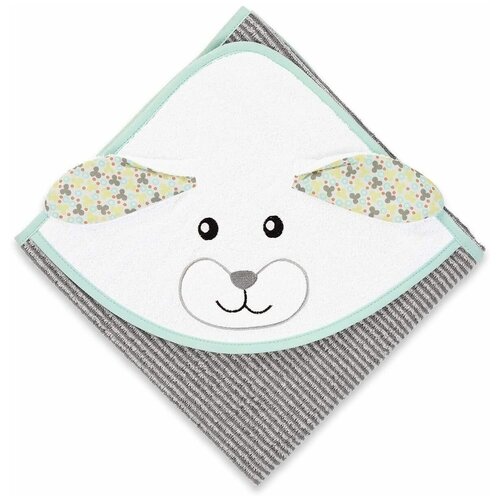 Полотенце детское с капюшоном Sterntaler махровое 80x80 кролик Hoppel 3600₽