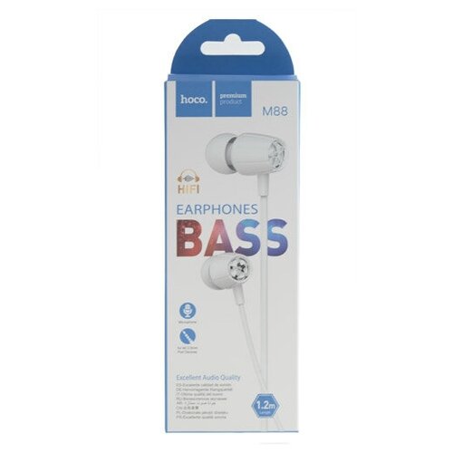 Наушники с микрофоном HOCO M88 белый 31500₽