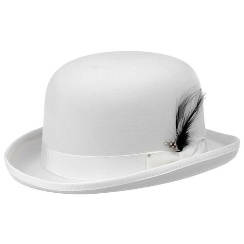 Шляпа BAILEY арт. 3816 DERBY (белый), размер 55