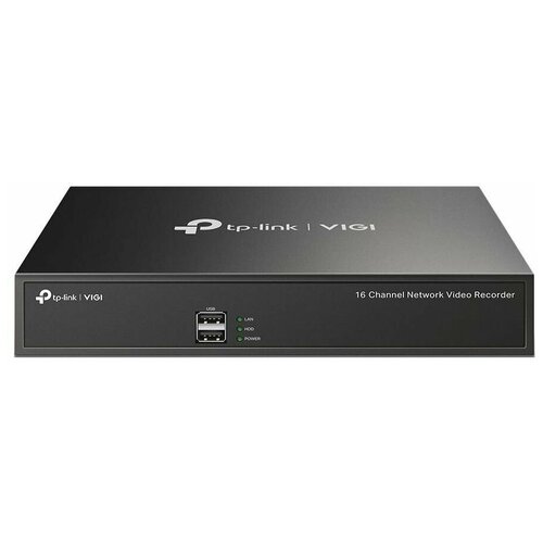 Видеорегистратор NVR сетевой TP-LINK NVR черный VIGI NVR1016H 1036000₽