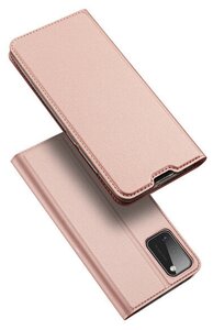 Чехол-книжка Dux Ducis для Samsung A52 5G, серия Skin Pro (розовый)