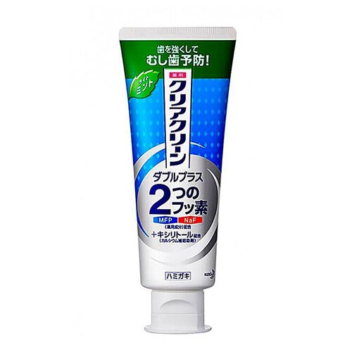 Купить KAO Зубная паста лечебно-профилактическая мятная - Clear clean double plus light mint, 130г
