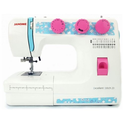 Швейная машина Janome Excellent Stitch 23, белый швейная машинка janome excellent stitch 18a white