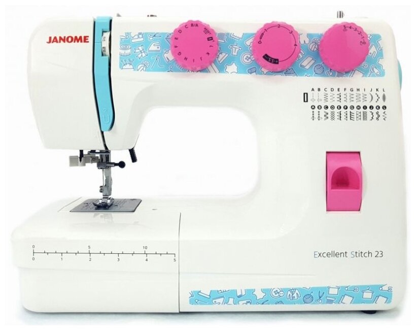 Швейная машина Janome Excellent Stitch 23 белый