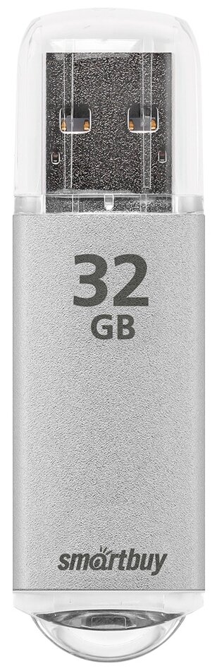 Флеш-диск Smartbuy 32GB V-Cut Silver(SB32GBVC-S)