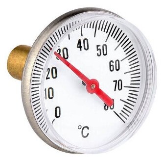 Термометр d40 мм аксиальное присоединение 1/4", шт, PF SG 866