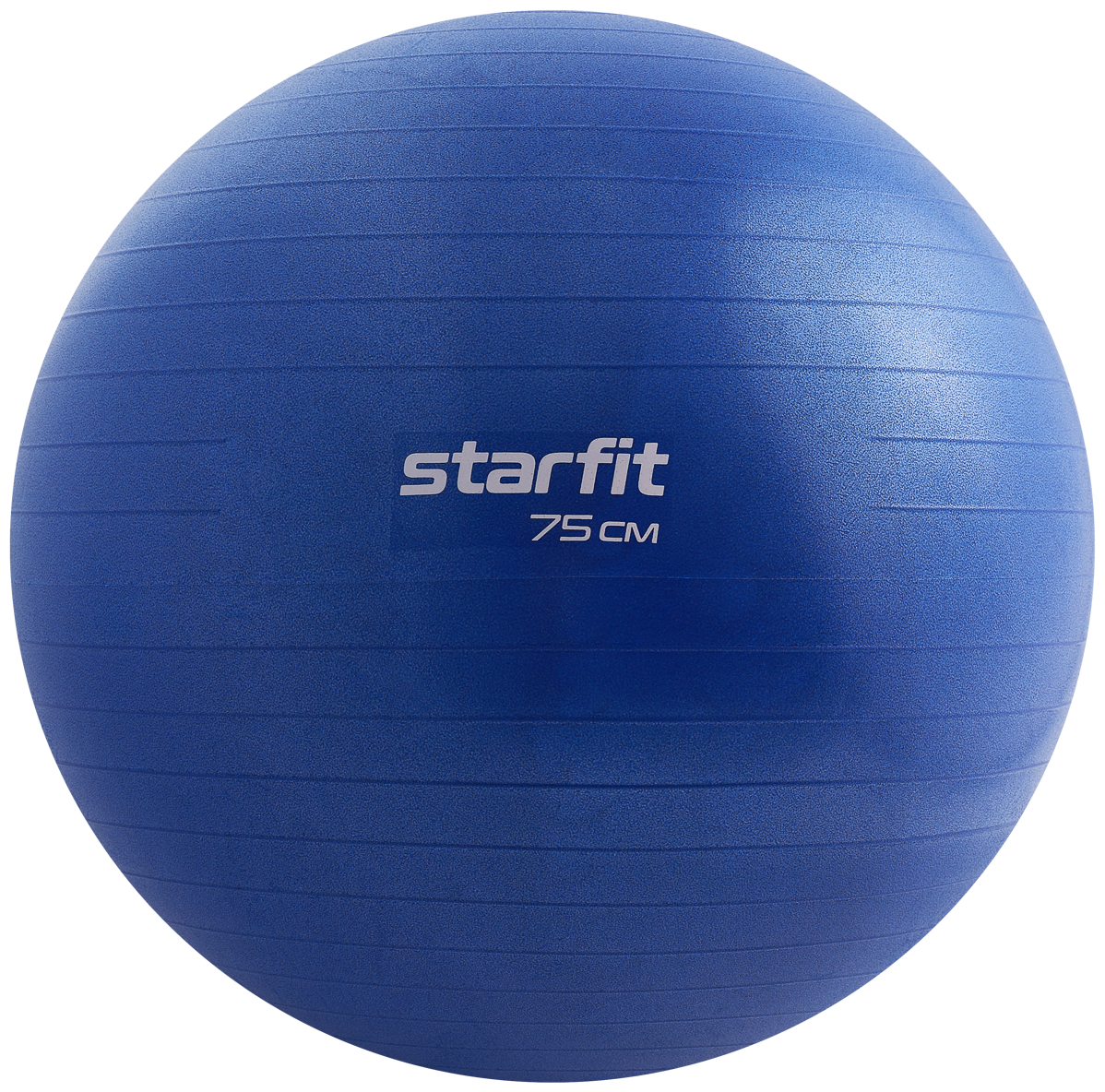 Фитбол Starfit Gb-108 антивзрыв, 1200 гр, темно-синий, 75 см