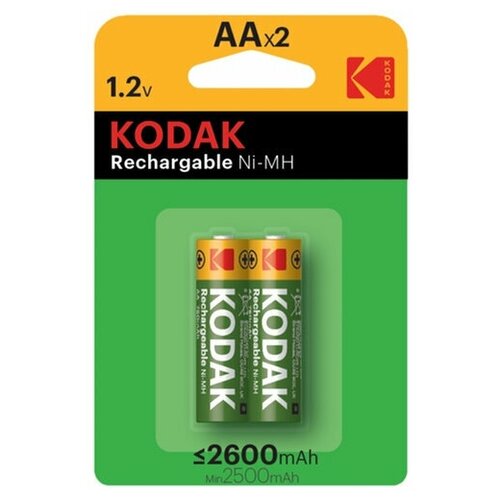 фото Аккумулятор kodak hr6-2bl (2600 mah) (kaahr-2) 2 шт.