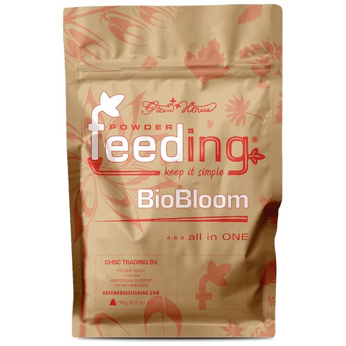 удобрение green house powder feeding biobloom 125 г Powder Feeding удобрение BioBloom 1кг