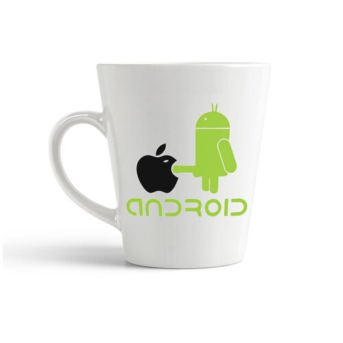 фото Кружка-латте coolpodarok "android (андройд)"