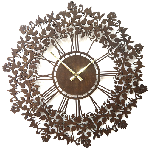 Интерьерные часы настенные деревянные Jannet-clock Френсис 50 см для дома