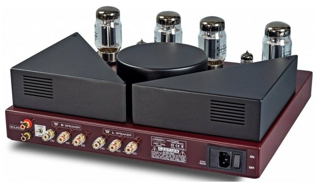 Усилитель мощности Fezz Audio Titania power amplifier Big calm (burgundy)