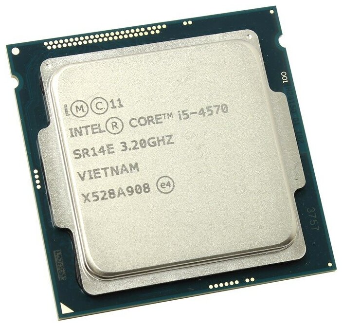 Процессор Intel Core i5-4570 сокет 1150 4 ядра 4 потока 3,2ГГц 84Вт