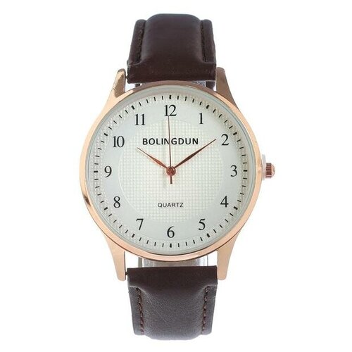фото Часы наручные "bolingdun", d=4 см, ремешок экокожа