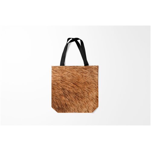 фото Сумка-шоппер / 40х40 см / собаки / беспородистые собака друг человека burnettie