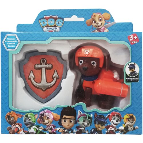 Фигурка щенок спасатель Зума / Игрушка щенок Зума DOG Swat