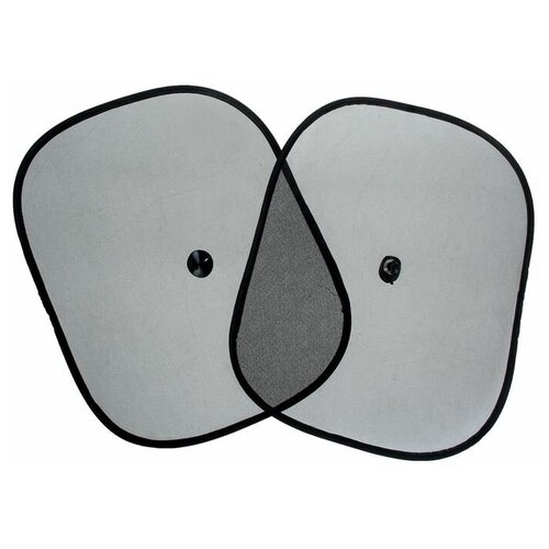 Шторки солнцезащитные TORSO для авто, на присосках, 44 х 37 см, набор 2 шт