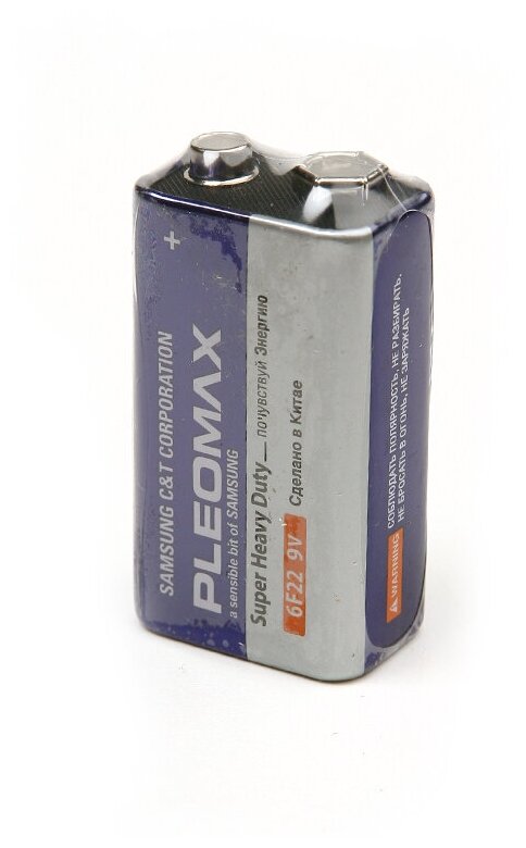 PLEOMAX Батарейка PLEOMAX 6F22 SR1