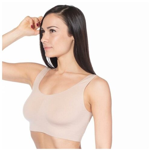 Бюстгальтер чашка мягкая размер 52 бежевый 959₽