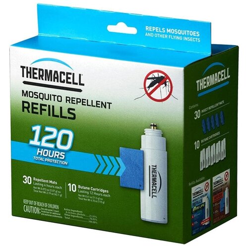 фото Набор запасной thermacell mega refill (10 газовых картриджей + 30 пластин)