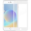 Матовое защитное стекло на телефон Apple iPhone 7, iPhone 8, iPhone SE 2020 / Полноэкранное стекло для Эпл Айфон 7, Айфон 8, Айфон СЕ (Белый) - изображение