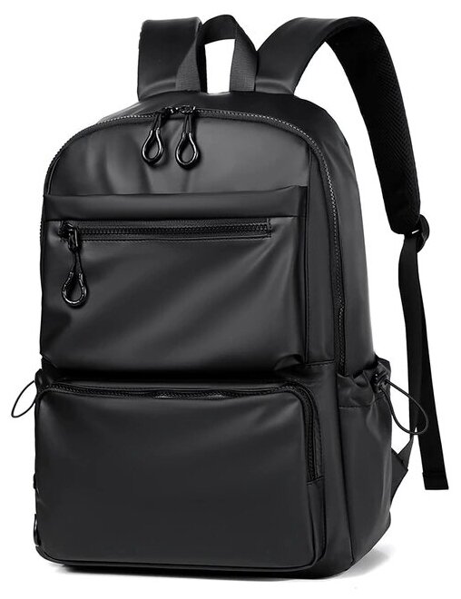 Городской рюкзак мужской , школьный рюкзак для ноутбука, черный