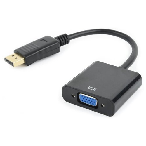 Аксессуар Gembird Cablexpert DisplayPort - VGA 20M/15F A-DPM-VGAF-02 переходник displayport vga cablexpert a dpm vgaf 02 20m 15f кабель 15см черный пакет