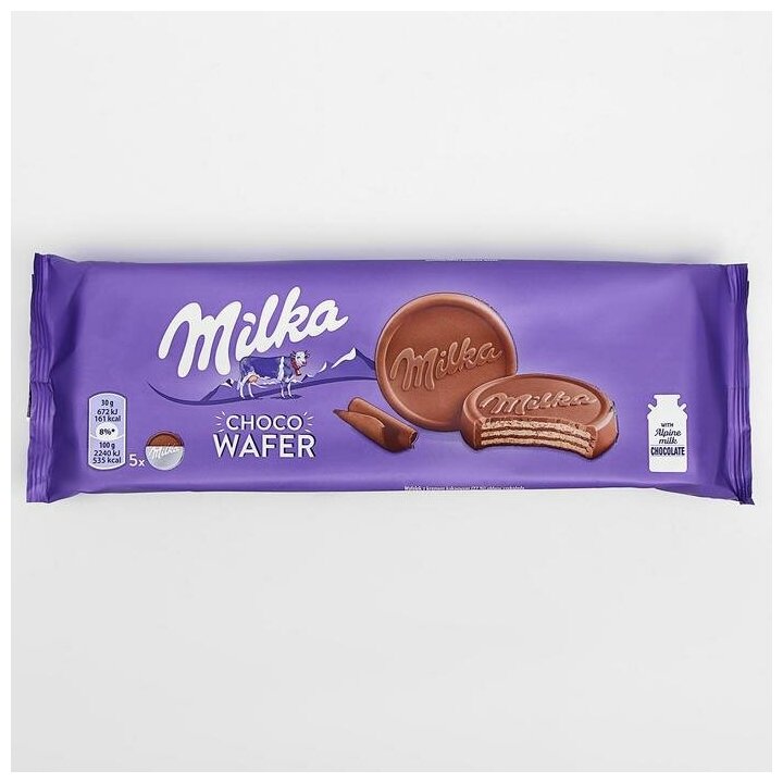 Вафли Milka Choco Wafer, 150 г - фотография № 1