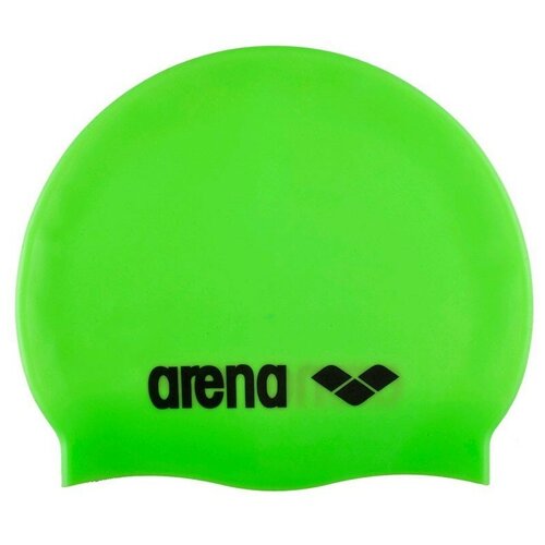 Шапочка для плавания ARENA Classic Silicone, арт. 9166265, зеленый, силикон