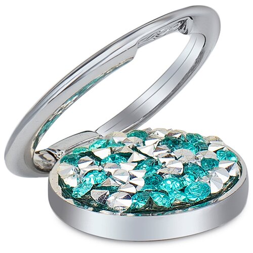 Кольцо держатель для телефона / Сияние / 31 мм Бирюзовый