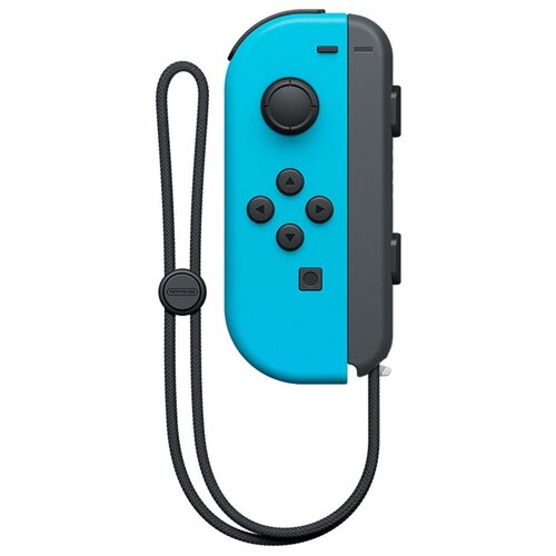 фото Геймпад nintendo joy- con левый неоновый синий