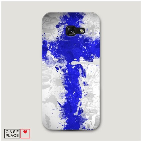 фото Чехол пластиковый samsung galaxy a5 2017 флаг финляндии 2 case place