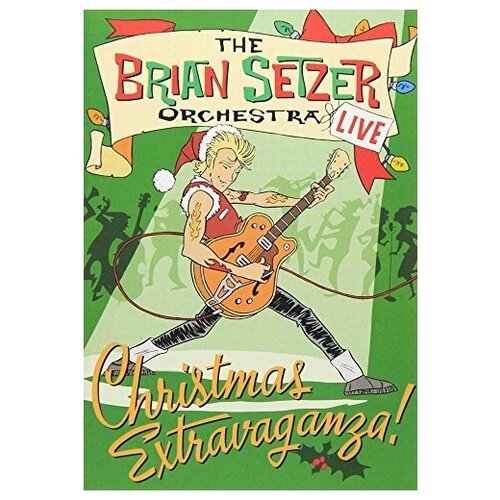Lisa Janzen Hendricks & Sunday Mensah: Brian Setzer - Christmas Extravaganza run santa