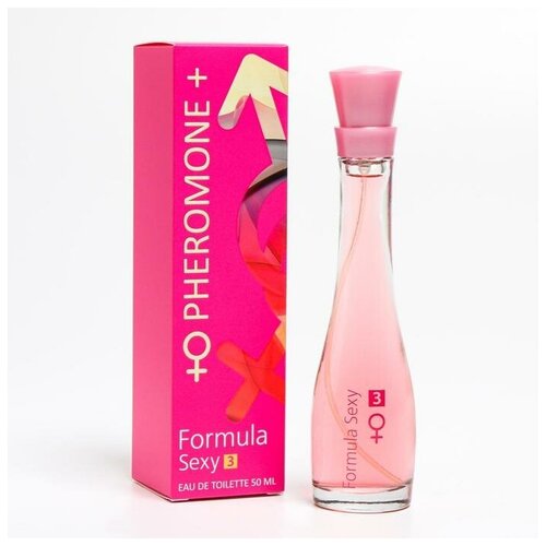 Туалетная вода женская с феромонами Formula Sexy №3, 50 мл