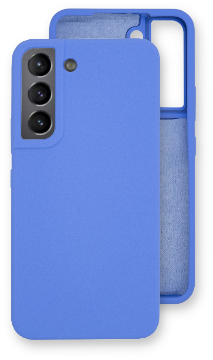 Чехол Silicone Cover для Samsung Galaxy S22 / Накладка / Бампер на Самсунг С22 /№46